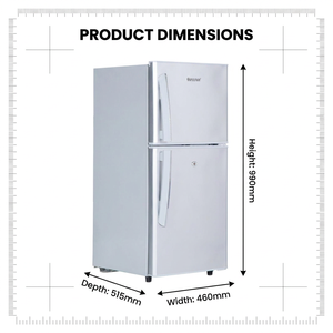 Réfrigérateur compact BCD-108 avec congélateur supérieur et réfrigérateur inférieur pour la maison - <span class=keywords><strong>En</strong></span> vente - Product Image 5