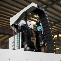 Centre d'usinage à portique haute précision GMB1213, cône de broche BT40, système de commande CNC GSK, fraiseuse CNC 5 axes