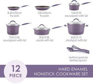 Качественная кастрюля, наборы кухонной посуды, набор кухонной посуды с антипригарным покрытием, кастрюли и сковородки - Product Image 2