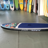Planche de SUP gonflable série Island 11'2" en PVC 1,2 mm avec finition brossée, kit complet avec accessoires, planche à pagaie debout