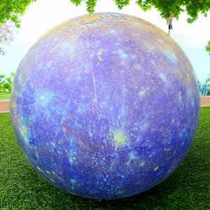 Planètes géantes gonflables à LED, Soleil gonflable, Lune gonflable, <span class=keywords><strong>Mars</strong></span>, Jupiter, Vénus, Mercure, Uranus, Neptune pour la décoration - Product Image 6