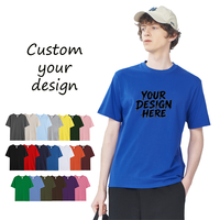 Kaos Polos Grosir Custom 100% Katun untuk Pria, Sablon Logo, Putih Hitam, Kaos Kasual
