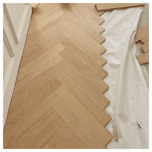 Lantai Kayu Oak Herringbone Grade AB, Kayu Keras, Harga Murah, Pengiriman 10 Hari - Product Image 5