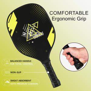 Hot-Selling Custom Professional Training Pickle ball Paddels chläger Sport Outdoor Glasfaser Kohle faser 13mm/16mm Dicke - Product Image 5