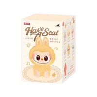 Vente en gros Nouveau POP Mart 100% Original Avoir un ensemble Série Boîte Macron V2 Labubu Boîte Aveugle Action Figure Jouets