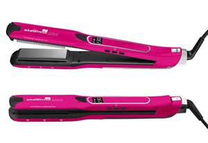 <span class=keywords><strong>Lisseur</strong></span> vapeur professionnel à revêtement titane et tourmaline, fer à lisser plat à vapeur rapide, nouvelle arrivée, best-seller - Product Image 2