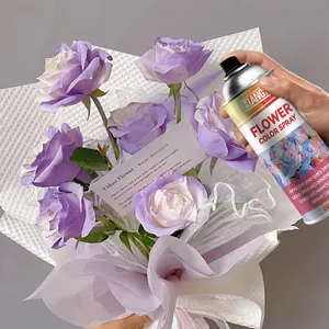 Wholesale Long Lasting Real Flowers Colour Fresh Flower Eco Spray Paint Design Master Flower Color Spray Paint