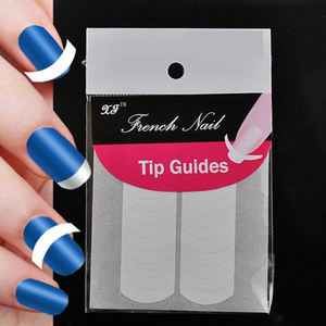 French Smile Strip ing Line Tape Tip Guides Pediküre DIY Nail Art Aufkleber für UV Gel Aufkleber - Product Image 6