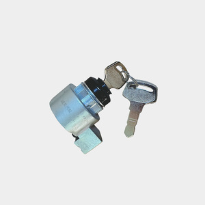 กุญแจสตาร์ทคูโบต้า รุ่น 6C040-55452 15248-63590 สีเงิน ระดับความปลอดภัยสูง อุปกรณ์เสริมสำหรับรถแทรกเตอร์ - Product Image 2