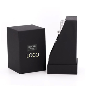 Gương sang trọng Parfum lataffa hộp đóng gói cứng nhắc các tông màu đen tùy chỉnh bao bì chai nước hoa với hộp - Product Image 3