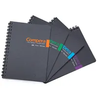 Cahier d'exercices pour étudiants, papier graphique imprimé, feuilles mobiles, couverture en cuir PU/tissu/PP, personnalisable, bloc-notes A5 B5 pour écrire, cadeau