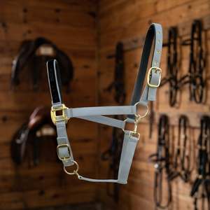 Venta al por mayor: Cabestros de nailon personalizables Primo Equine H-AB-428 para caballo, varios tamaños, accesorio de brida con hebillas de estaño PP - Product Image 3