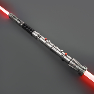 <span class=keywords><strong>Sabre</strong></span> <span class=keywords><strong>laser</strong></span> LGTsaber Darth Maul, poignée en métal, lourd, pour duels, lame à balancement fluide, changement de couleur, <span class=keywords><strong>sabre</strong></span> <span class=keywords><strong>laser</strong></span> double pour cosplay - Product Image 1