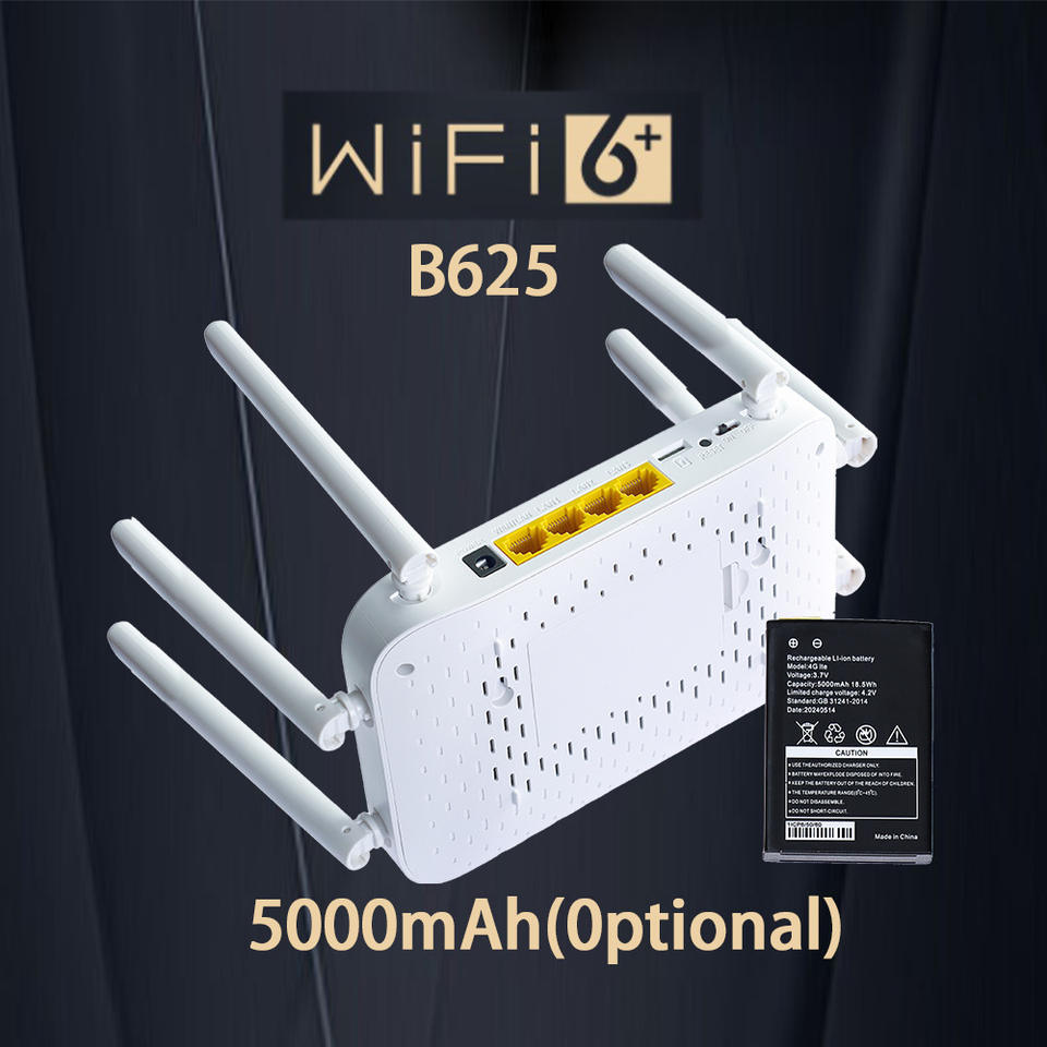 5000mAh Battery Mobile 4G LTE WiFi Router with SIM Card Slot Outdoor ...