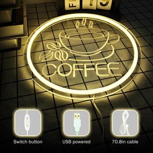 ไฟนีออนรูปทรงกลม LED ปรับความสว่างได้ ใช้พลังงานจาก USB ไฟตกแต่งหน้าร้าน ไฟส่องถนน ไฟสัญญาณ ไฟสั่งทำพิเศษ 5v - Product Image 1