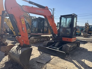 Used Hitachi ZX55U-5A Hydraulic Crawler Excavator 5 Ton Japan <b>Engine</b> Gearbox 2024 <b>Model</b> 0.15m Bucket EPA CE Pump Bearing PLC - Product Image 3