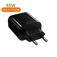 Adaptateur GaN 45W pour chargeur sans fil, outils électroniques, machine à laver le visage, approuvé par GS TVU CE SAA PSE KC ADAPTER