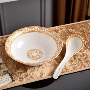 European Color Bone China <b>Dinnerware</b> Sets Family Tableware-Western Food Plate Bowl Coffee Set Classic Hot Sale Classic Giveaways - Product Image 2