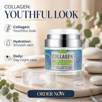 Crème Visage OEM au Collagène, Vitamine C et Panthénol – Anti-Âge, Éclaircissante, Hydratante Jour et Nuit – Soin de la Peau pour la Malaisie, le Japon, la Corée et la Thaïlande