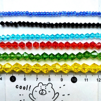MOQ 1 lot de perles mélangées en gros pour fabricants, perles bicones en cristal de 2-8 mm, perles en vrac pour loisirs créatifs et fabrication de bijoux