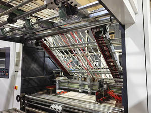 1450 مللي متر التلقائي 3ply 5ply 7ply الناي تغليف/ماكينة تغليف وحز - Product Image 6