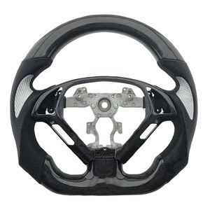 Practical Hot Sale Honeycomb Carbon Perforated Leather Grip Steering <b>Wheel</b> for Infiniti G27 G37 Car Steering <b>Wheel</b> - Product Image 1