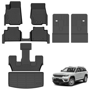 Tapis de coffre imperméable pour Jeep <span class=keywords><strong>Grand</strong></span> Cherokee L 2021-2025, tapis de coffre profond, tapis de coffre, tapis de dossier, tapis de coffre en TPE - Product Image 2