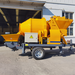 Mezclador concreto diesel de la bomba de hormigón de la mezcla del motor diesel Jbs40r con el mezclador de la bomba de hormigón de la bomba - Product Image 2