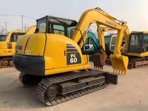 เครื่องขุดดิน Komatsu รถขุดขนาด6ตันเครื่อง PC60รถขุดขนาดมินิแบบใช้แล้วเครื่องขุด Pc60 - Product Image 5