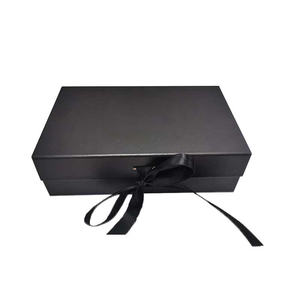 Custom Logo Luxury Cardboard <b>Foldable</b> Hair Bundle Extension Wig Packaging <b>Box</b> for Bundles - Product Image 6