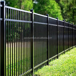 Panneau de clôture et portail en fer forgé bon marché de 6 pieds - Product Image 6