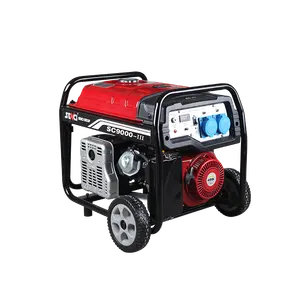 Generator SENCI Portabel Terbaik 8KW Bingkai Terpasang Generator Bensin