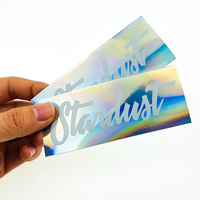 Planificador personalizado A5, holograma láser, hoja de pegatinas de corte de beso