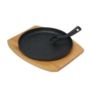 Usine <span class=keywords><strong>pas</strong></span> <span class=keywords><strong>cher</strong></span> prix Sizzer <span class=keywords><strong>plaque</strong></span> fonte <span class=keywords><strong>plaque</strong></span> grésillante pour le <span class=keywords><strong>camping</strong></span> - Product Image 4