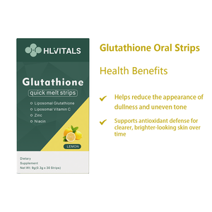 Oral Strips Supplement OEM ODM Private Label GMP Energy Vitamin <b>Protein</b> Melatonin Sleep Glutathione Dissolving Film Strips - Product Image 2
