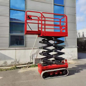 הרמת גובה 6m מכונת להרים פלטפורמה מספריים מעלית עבודה אווירית פלטפורמת 450 ק "ג קיבולת מספריים להרים קוצץ - Product Image 4