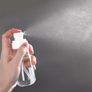 Commercio all'ingrosso 30ml 50ml 80ml 100ml detergente spray con flacone spray fine