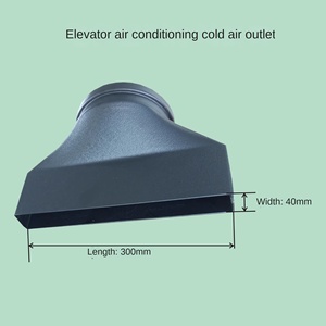 Accesorios de aire acondicionado para elevadores de la marca Ling: Boquilla plana, salida de aire frío, retorno, algodón de aislamiento térmico Ling El - Product Image 1