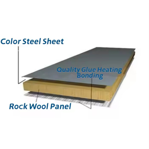 Panel <span class=keywords><strong>de</strong></span> Pared Sándwich <span class=keywords><strong>de</strong></span> Lana <span class=keywords><strong>de</strong></span> Roca con Revestimiento <span class=keywords><strong>de</strong></span> Poliuretano HUANYA, Núcleo Ignífugo <span class=keywords><strong>de</strong></span> 50 mm, Garantía <span class=keywords><strong>de</strong></span> 5 Años para Uso en Almacenes - Product Image 4