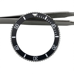 Montre de plongée 007 38 mm brillante avec insert de lunette en céramique noire, pièces de montre - Product Image 3