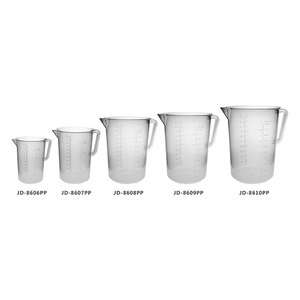 Bán buôn tùy chỉnh trong suốt tốt nghiệp nhựa đo cốc cốc thủy tinh PP nhựa đo Jug - Product Image 5