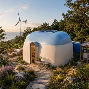 33 ㎡   <span class=keywords><strong>Casa</strong></span> Prefabricada Moderna con Aislamiento de EPS, Vivienda Modular para Uso Familiar y Vacacional - Product Image 1