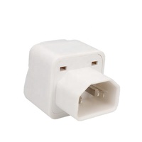 Adaptateur secteur universel 2 broches IEC320-C14 (Chine, AU, UE, US) pour PDU/UPS, prise secteur pour serveur, prise de voyage