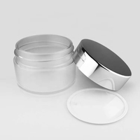 PAILE Pots en verre d'emballage cosmétique 500 ml 50 ml Bouteille de crème en verre 250 ml Pot en verre