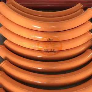 Seamless Bend Pipe Elbow R500*90D R650*90D R1000*90D for Stationary Concrete Pump Delivery Pipelines