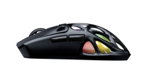 Capteur creux PAW3311 Max 12000 DPI souris Rechargeable 1K souris sans fil Gamer 2.4Ghz + BT souris de jeu personnalisée pour PC portable
