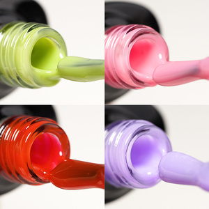 ICE NOVA Camellia Rubber French Style <span class=keywords><strong>Base</strong></span> Gel Color HEMA-Free Pink Nude Rubber <span class=keywords><strong>Base</strong></span> Coat with Elastic Resin and Rubber <span class=keywords><strong>Base</strong></span> - Product Image 3