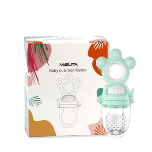 Alimentador de Silicona de Grado Alimenticio para Bebés, Chupete de PP para Frutas y Verduras Frescas, para Bebés de 0 a 12 Meses - Product Image 1