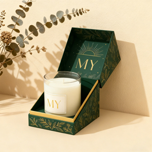 Caja Rígida Magnética de Lujo con Logotipo Personalizado, Caja de Regalo Plegable con Cierre Magnético para Velas, Joyería, Perfume, Embalaje de Cosméticos - Product Image 5