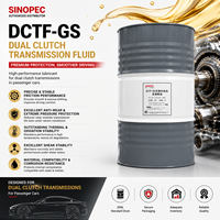 Fluide de transmission à double embrayage Sinopec DCTF-GS de qualité OEM, bidon de 200 L, lubrifiant professionnel adapté à tous les véhicules Chery à transmission DCT